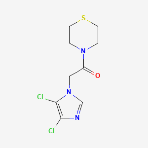 2-(4,5-dichloro-1H-imidazol-1-yl)-1-thiomorpholinoethanone