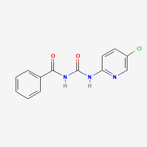 molecular formula C13H10ClN3O2 B2781466 1-benzoyl-3-(5-chloropyridin-2-yl)urea CAS No. 899997-75-2