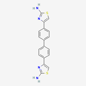 4,4'-([1,1'-Biphenyl]-4,4'-diyl)bis(thiazol-2-amine)