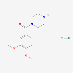 1-(3,4-Dimethoxybenzoyl)piperazine hydrochloride