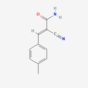 2-Cyano-3-(p-tolyl)acrylamide