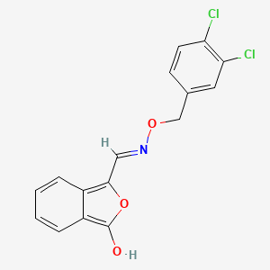 3-({[(3,4-dichlorobenzyl)oxy]amino}methylene)-2-benzofuran-1(3H)-one