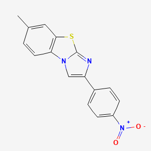 6-Methyl-2-(4-nitrophenyl)imidazo[2,1-b][1,3]benzothiazole
