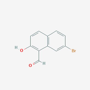 7-Bromo-2-hydroxynaphthalene-1-carbaldehyde