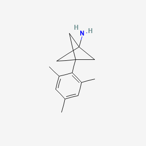 3-(2,4,6-Trimethylphenyl)bicyclo[1.1.1]pentan-1-amine