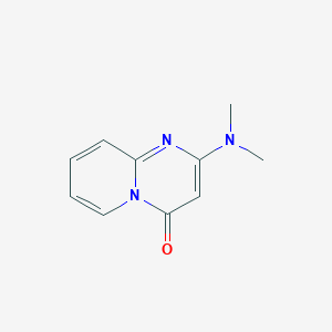 molecular formula C10H11N3O B2781711 2-(Dimethylamino)-4H-pyrido[1,2-a]pyrimidin-4-one CAS No. 84292-17-1