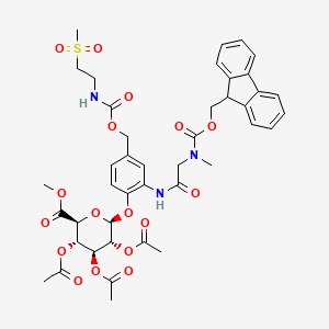 molecular formula C42H47N3O17S B2781894 MAC glucuronide linker-1 