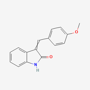 B2781921 3-(4-Methoxybenzylidene)-oxindole CAS No. 55160-02-6