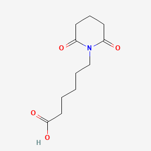 B2782020 6-(2,6-Dioxopiperidin-1-yl)hexanoic acid CAS No. 500118-90-1