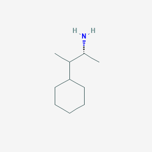 molecular formula C10H21N B2782226 (2R)-3-Cyclohexylbutan-2-amine CAS No. 2248213-41-2