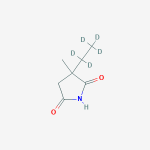 molecular formula C7H11NO2 B2782233 Ethosuximide-d5 