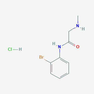 N-(2-bromophenyl)-2-(methylamino)acetamide hydrochloride