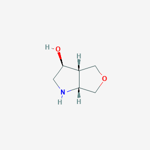 (3S,3As,6aR)-2,3,3a,4,6,6a-hexahydro-1H-furo[3,4-b]pyrrol-3-ol