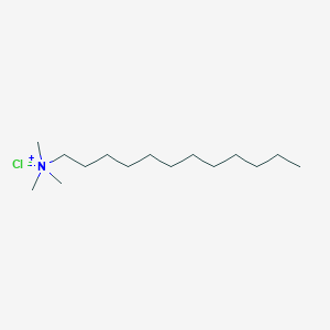 molecular formula C15H34ClN B027827 Dodecyltrimethylammonium chloride CAS No. 112-00-5