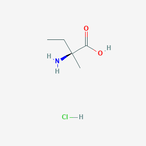 B2782839 (S)-2-Amino-2-methylbutanoic acid hydrochloride CAS No. 3059-97-0; 43177-22-6; 73473-40-2