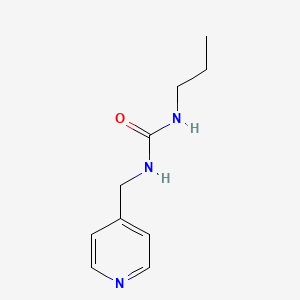 molecular formula C10H15N3O B2782868 1-Propyl-3-(pyridin-4-ylmethyl)urea CAS No. 905627-56-7