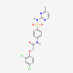 2-(2,4-Dichlorophenoxy)-N-{4-[(4-methylpyrimidin-2-YL)sulfamoyl]phenyl}acetamide