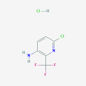 6-Chloro-2-(trifluoromethyl)pyridin-3-amine hydrochloride