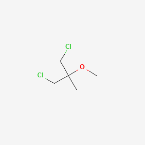 molecular formula C5H10Cl2O B2782992 1,3-Dichloro-2-methoxy-2-methylpropane CAS No. 77657-62-6