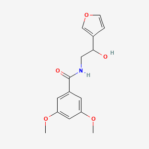N-(2-(furan-3-yl)-2-hydroxyethyl)-3,5-dimethoxybenzamide