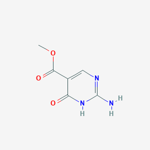 molecular formula C6H7N3O3 B2783126 Methyl 2-amino-4-hydroxypyrimidine-5-carboxylate CAS No. 1023815-68-0