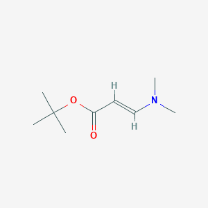 molecular formula C9H17NO2 B2783330 tert-Butyl 3-(Dimethylamino)acrylate CAS No. 818-00-8