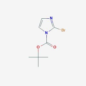 molecular formula C8H11BrN2O2 B2783429 tert-Butyl 2-bromo-1H-imidazole-1-carboxylate CAS No. 1207457-15-5