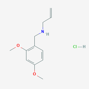 B2783471 [(2,4-Dimethoxyphenyl)methyl](prop-2-en-1-yl)amine hydrochloride CAS No. 1158497-72-3
