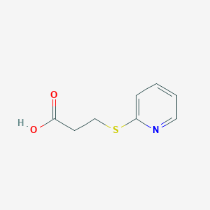 3-(Pyridin-2-ylsulfanyl)propanoic acid