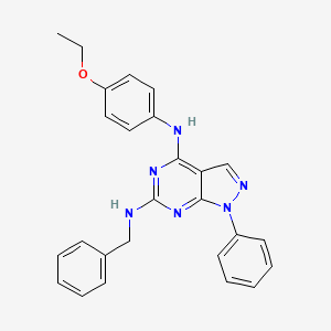 N6-benzyl-N4-(4-ethoxyphenyl)-1-phenyl-1H-pyrazolo[3,4-d]pyrimidine-4,6-diamine