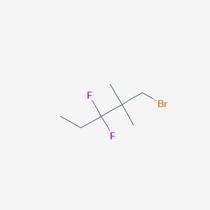 1-Bromo-3,3-difluoro-2,2-dimethylpentane
