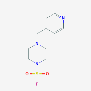 4-(Pyridin-4-ylmethyl)piperazine-1-sulfonyl fluoride
