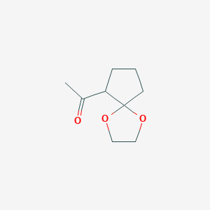 1-(1,4-Dioxaspiro[4.4]nonan-9-yl)ethanone