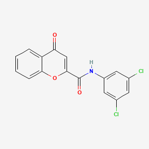 N-(3,5-dichlorophenyl)-4-oxo-4H-chromene-2-carboxamide