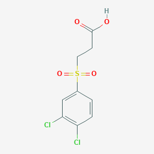 3-((3,4-Dichlorophenyl)sulfonyl)propanoic acid