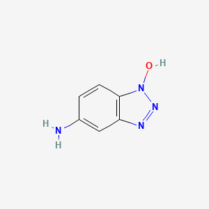molecular formula C6H6N4O B2783745 1-Hydroxybenzotriazol-5-amine CAS No. 352643-36-8