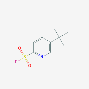 molecular formula C9H12FNO2S B2783787 5-Tert-butylpyridine-2-sulfonyl fluoride CAS No. 2253639-67-5