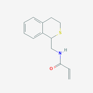 N-(3,4-Dihydro-1H-isothiochromen-1-ylmethyl)prop-2-enamide