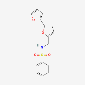 N-([2,2'-bifuran]-5-ylmethyl)benzenesulfonamide
