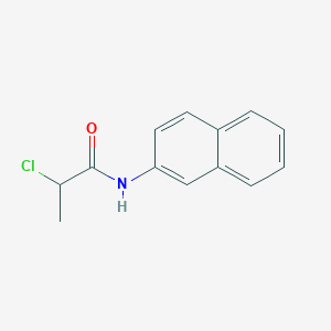 molecular formula C13H12ClNO B2783965 2-Chloro-N-2-naphthylpropanamide CAS No. 731012-04-7