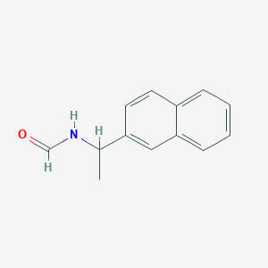 molecular formula C13H13NO B2784032 N-[1-(2-Naphthalenyl)ethyl]formamide CAS No. 273384-77-3