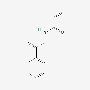 molecular formula C12H13NO B2784052 N-(2-Phenylallyl)acrylamide CAS No. 39186-76-0
