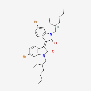 6,6'-Dibromo-1,1'-bis(2-ethylhexyl)-[3,3'-biindolinylidene]-2,2'-dione