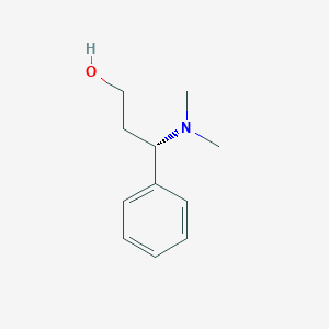 molecular formula C11H17NO B027842 (S)-3-(dimethylamino)-3-phenylpropan-1-ol CAS No. 82769-75-3