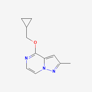 4-(Cyclopropylmethoxy)-2-methylpyrazolo[1,5-a]pyrazine