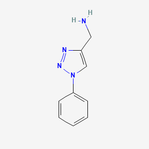 (1-phenyl-1H-1,2,3-triazol-4-yl)methanamine