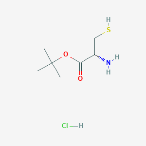 tert-butyl (2R)-2-amino-3-sulfanylpropanoate hydrochloride