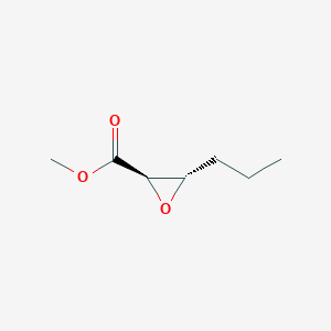 molecular formula C7H12O3 B027849 Methyl (2R,3S)-3-propyloxirane-2-carboxylate CAS No. 100992-81-2
