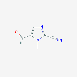 5-Formyl-1-methyl-1H-imidazole-2-carbonitrile