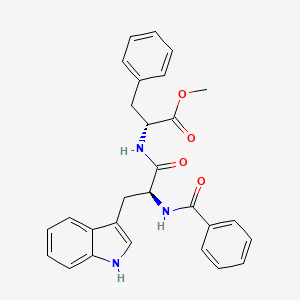 Methyl benzoyl-L-tryptophyl-D-phenylalaninate